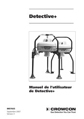 Crowcon Detective+ Manuel De L'utilisateur