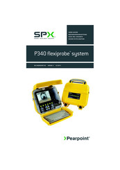 SPX PEARPOINT flexiprobe P340 Guide D'utilisation