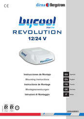 dirna Bergstrom bycool blue line REVOLUTION 24 V Instructions De Montage
