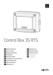 SOMFY CONTROL BOX 3S RTS Manuel D'utilisation