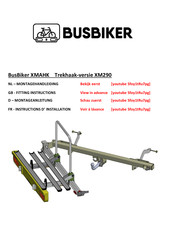 BUSBIKER XMAHK XM290 Instructions D'installation