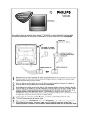 Philips 27DVCR55S Guide D'utilisation Rapide