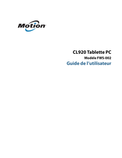 Motion FWS-002 Guide De L'utilisateur