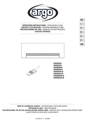 Argo AWI8835HL Notice D'utilisation