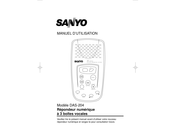 Sanyo DAS-204 Mode D'emploi