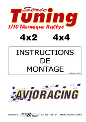 AVIORACING TUNING 4X4 Instructions De Montage