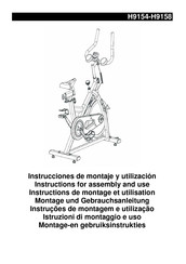BH FITNESS H9158 Instructions De Montage Et Utilisation