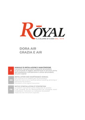 Royal DORA AIR Notice D'installation Et D'entretien