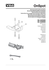 VBG OnSpot 56-240300 Instructions De Montage