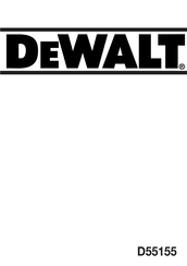 DeWalt D55155 Mode D'emploi
