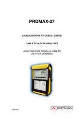 Promax 27 Manuel