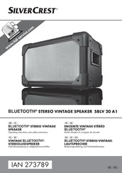 SilverCrest SBLV 20 A1 Mode D'emploi Et Consignes De Sécurité