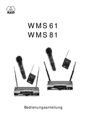 AKG WMS 61 Mode D'emploi