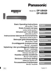 Panasonic DP-UB420 Mode D'emploi De Base
