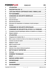 Powerplus POWC1071 Mode D'emploi