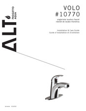 Alt Progetto Aqua VOLO 10770 Guide D'installation Et D'entretien