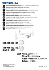 Westfalia 344 044 Notice De Montage Et D'utilisation