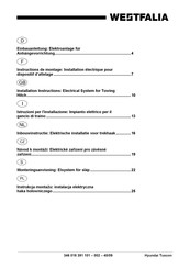 Westfalia 346018300113 Instructions De Montage