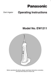 Panasonic EW1211 Mode D'emploi