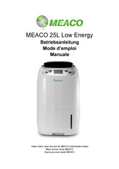 Meaco 25L Low Energy Mode D'emploi