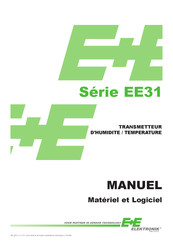 E+E Elektronik EE31 Série Manuel