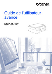 Brother DCP-J172W Guide De L'utilisateur Avancé