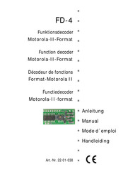 tams elektronik 22-01-038 Mode D'emploi