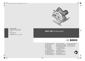 Bosch GKS 190 Professional Notice Originale