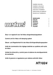 Vetus HT1024 Instructions D'installation