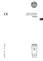 IFM PN00 A Série Notice D'utilisation