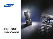 Samsung SGH-i550 Mode D'emploi