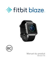 Fitbit blaze Manuel Du Produit