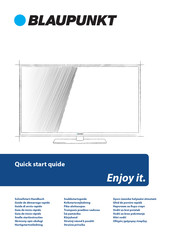 Blaupunkt BLA-32/138M-GB-11B4-EGBQUX-EU Guide De Démarrage Rapide