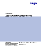 Dräger Zeus Infinity Empowered Mode D'emploi