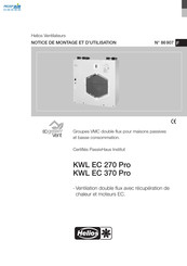 Helios KWL 270 W ET Notice De Montage Et D'utilisation