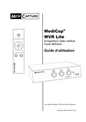 MediCapture MediCap MVR Lite Guide D'utilisation