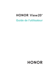 Honor View 20 Guide De L'utilisateur