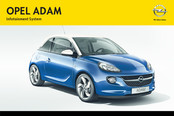 Opel ADAM Infotainment System Manuel