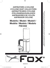 Fox F50-842 Manuel D'instructions