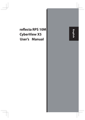 Reflecta RPS 10M CyberView X5 Manuel D'utilisation