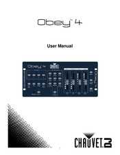 Chauvet DJ Obey 4 Manuel D'utilisation
