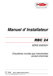 Radiant ENERGY RBC 24 Manuel D'installation