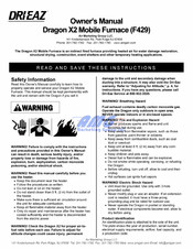 Dri-Eaz Dragon X2 Guide D'utilisation