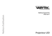 Varytec Battery Event Par IP65 Mode D'emploi