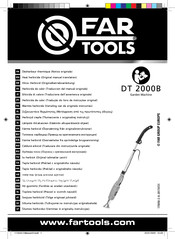 Far Tools DT 2000B Notice Originale