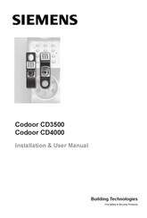 Siemens Codoor CD4000 Manuel D'installation Et De L'utilisateur