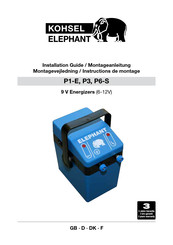 KOHSEL ELEPHANT P3 Instructions De Montage