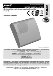 Altec SI-MAX Notice D'installation