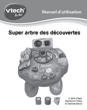 VTech baby Super arbre des découvertes Manuel D'utilisation