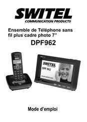 switel DPF962 Mode D'emploi